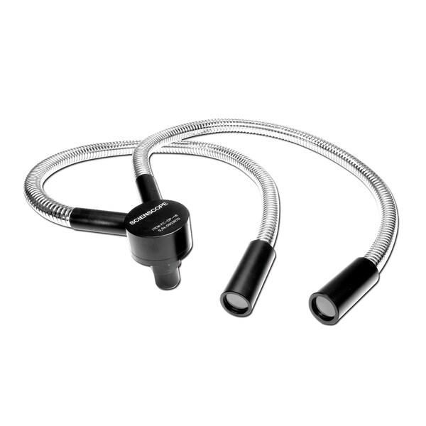 Scienscope Dual Pipe Light Guide, 18" "Stay-Put" Fiber Optic Cable FC-DP-18 - main